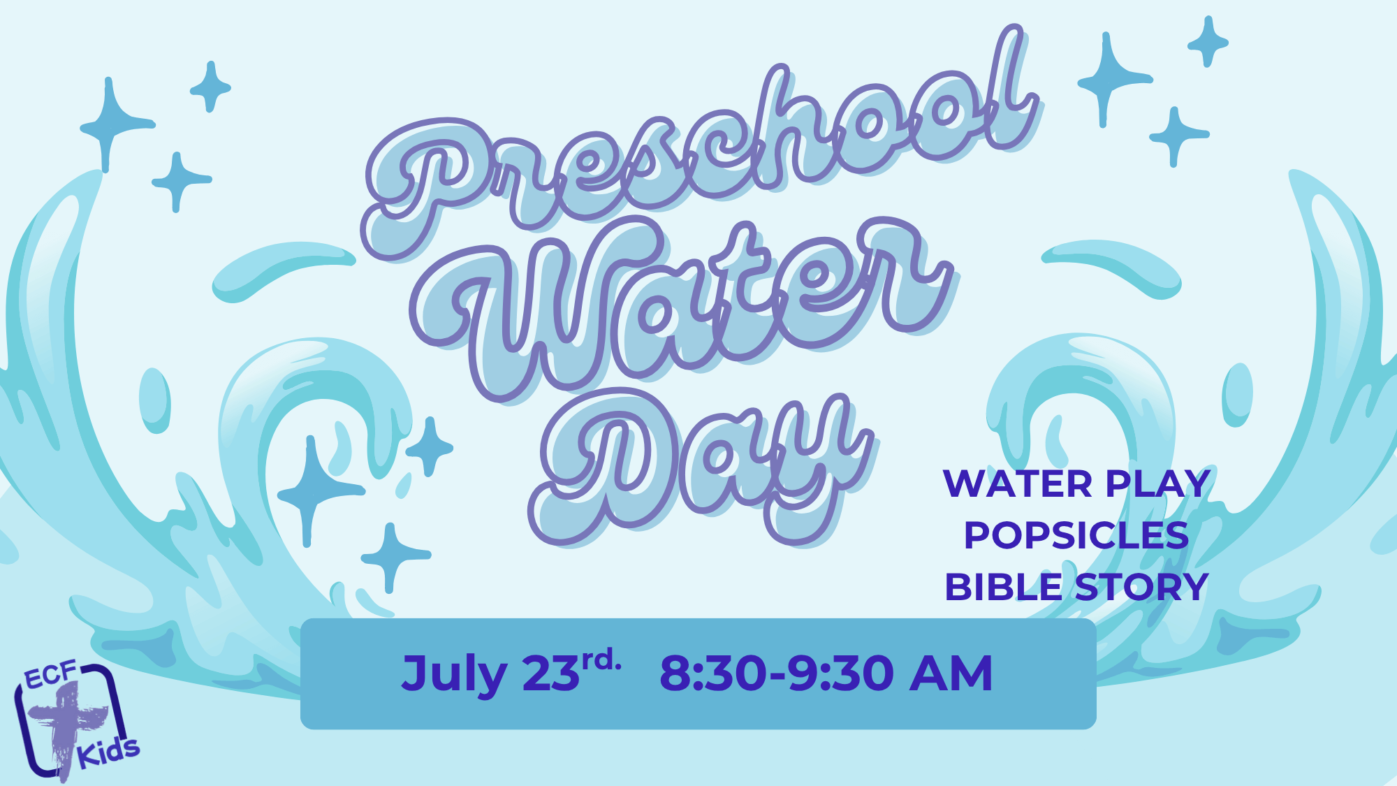 Preschool Water Day