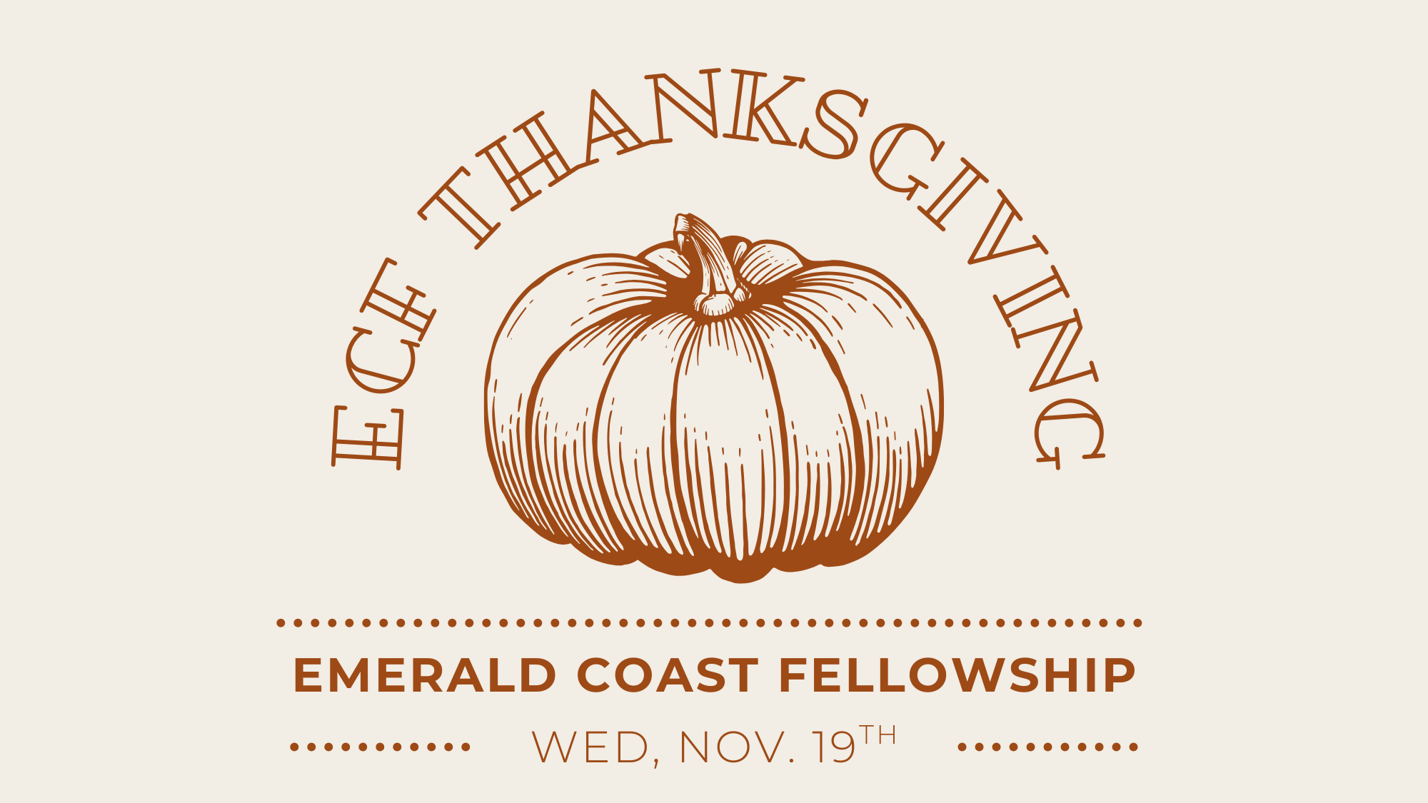 ECF Thanksgiving