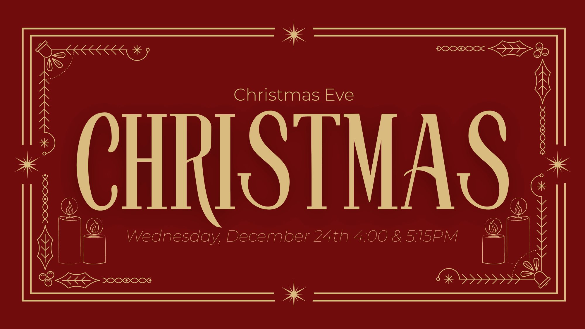 Christmas Eve Service