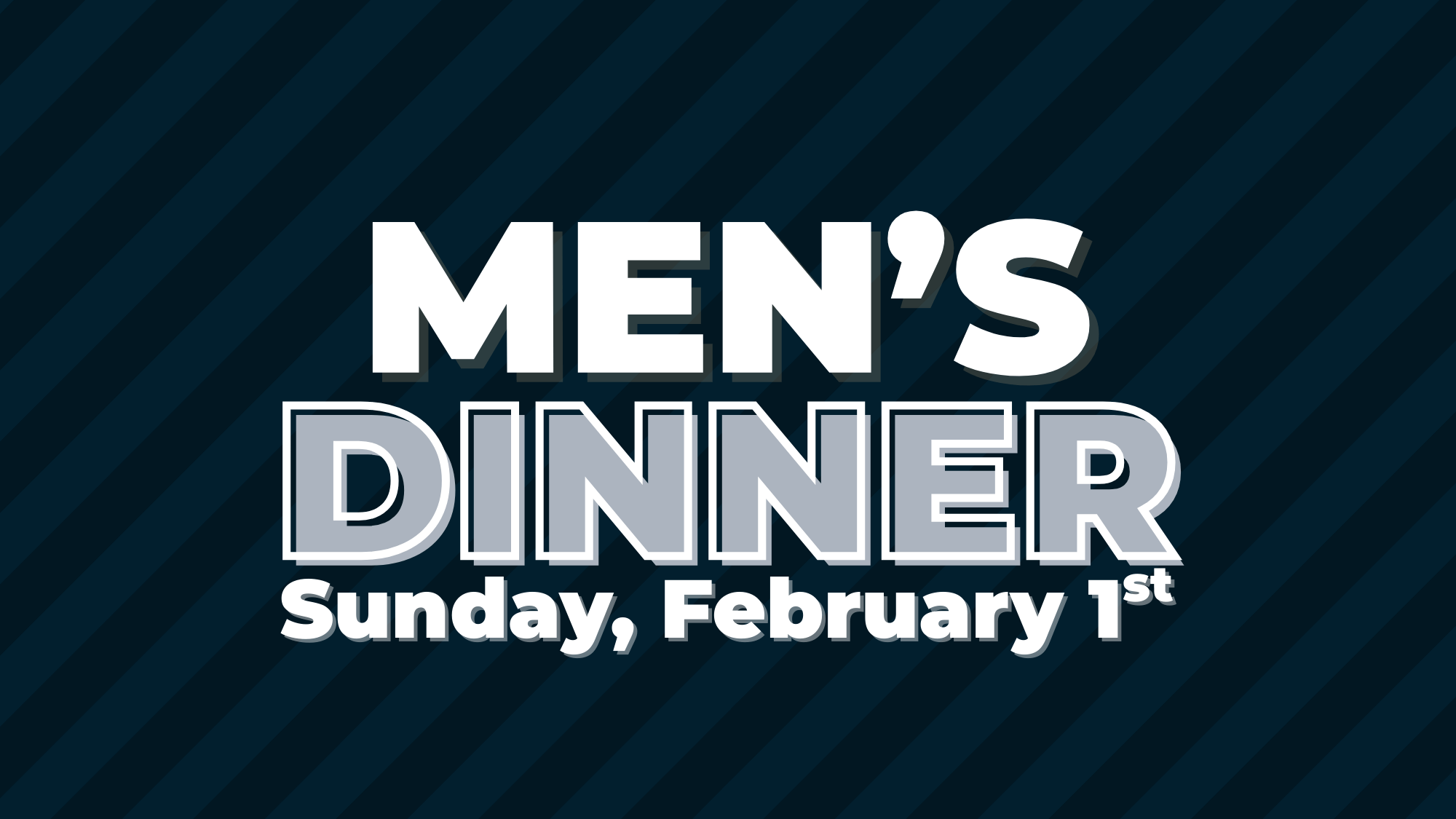 Men’s Dinner