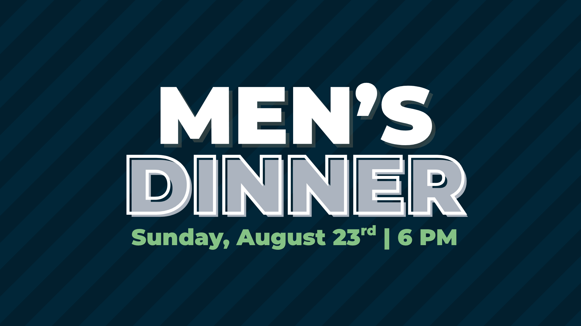 Men’s Dinner