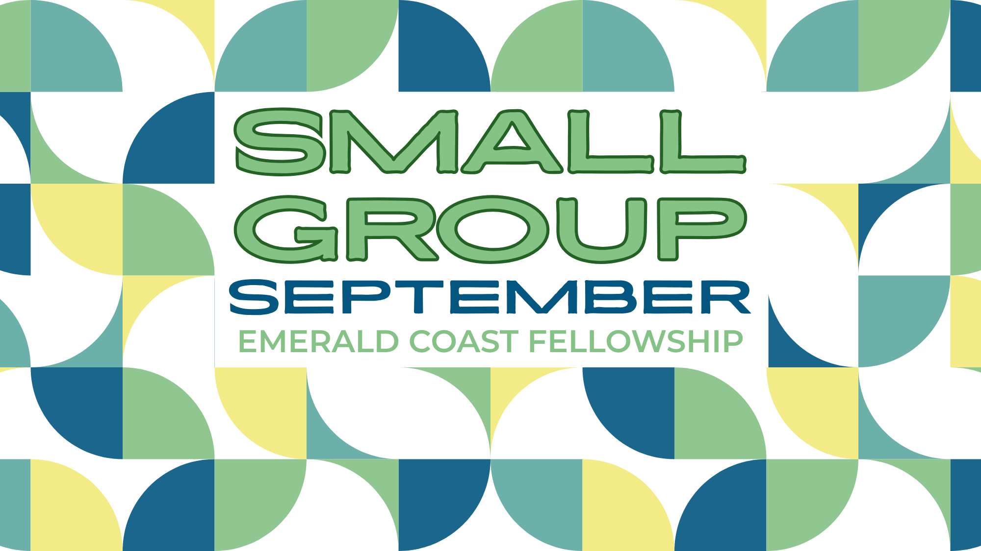 Small Group September