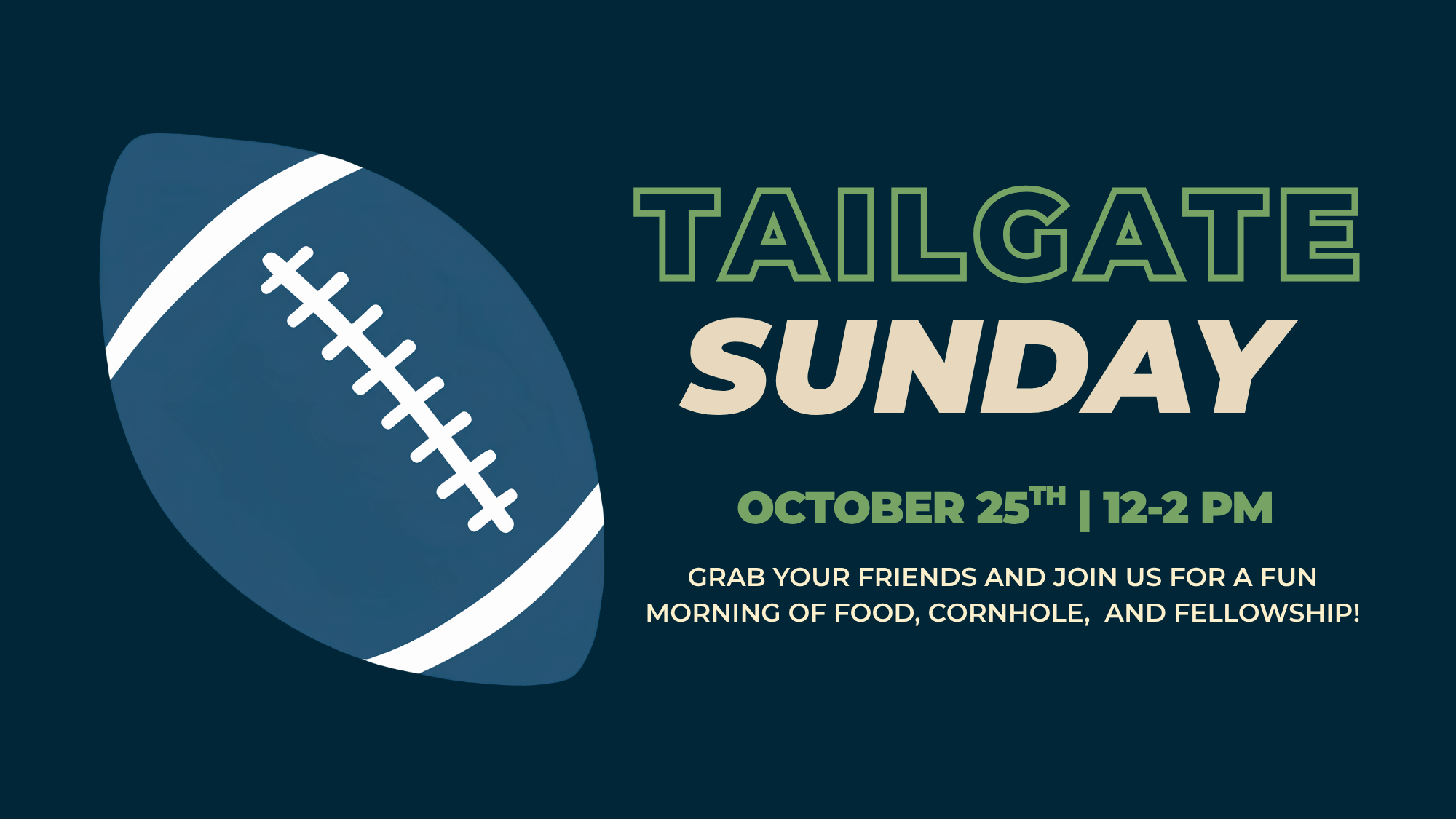 Tailgate Sunday