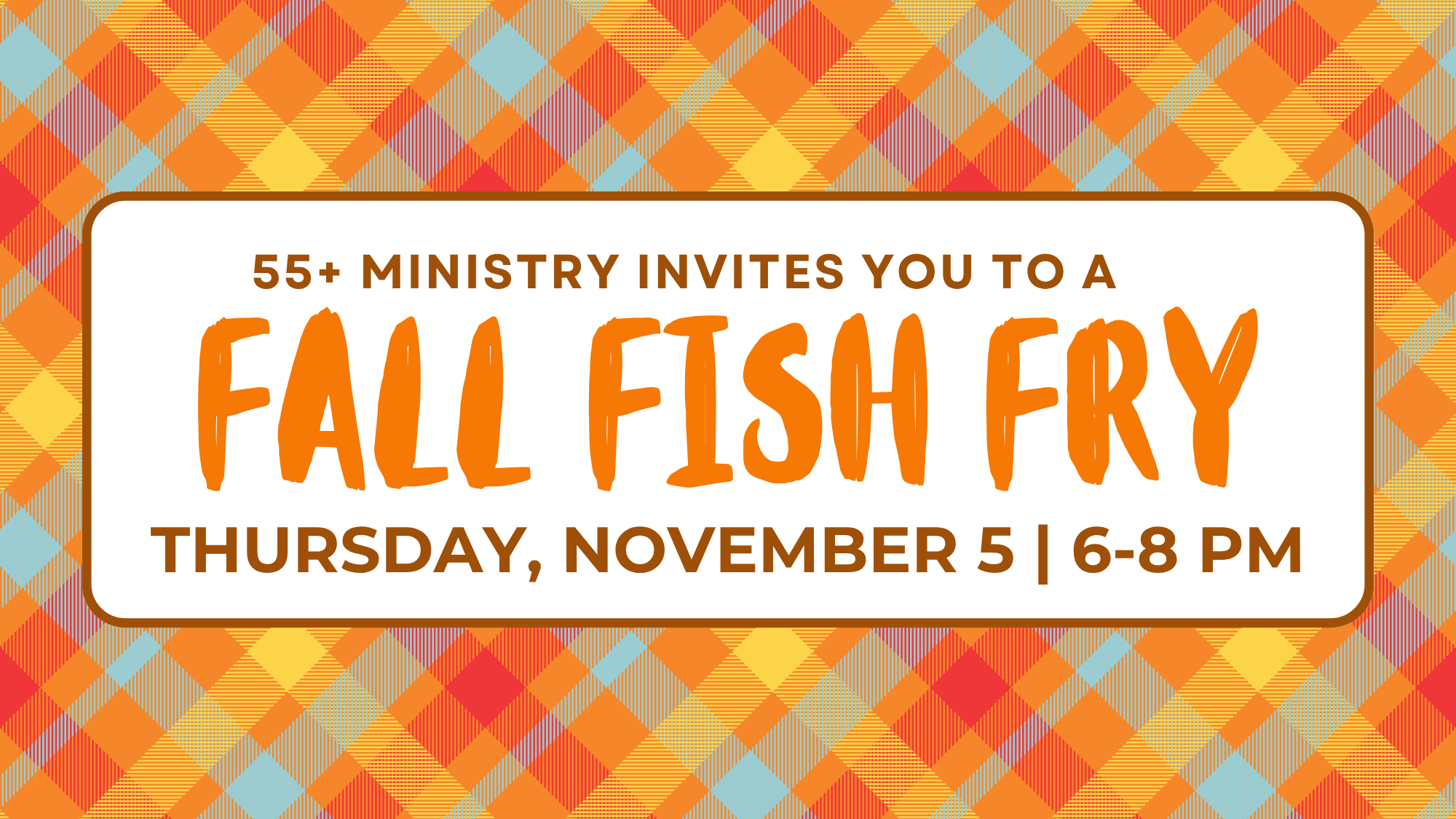 55+ Fall Fish Fry