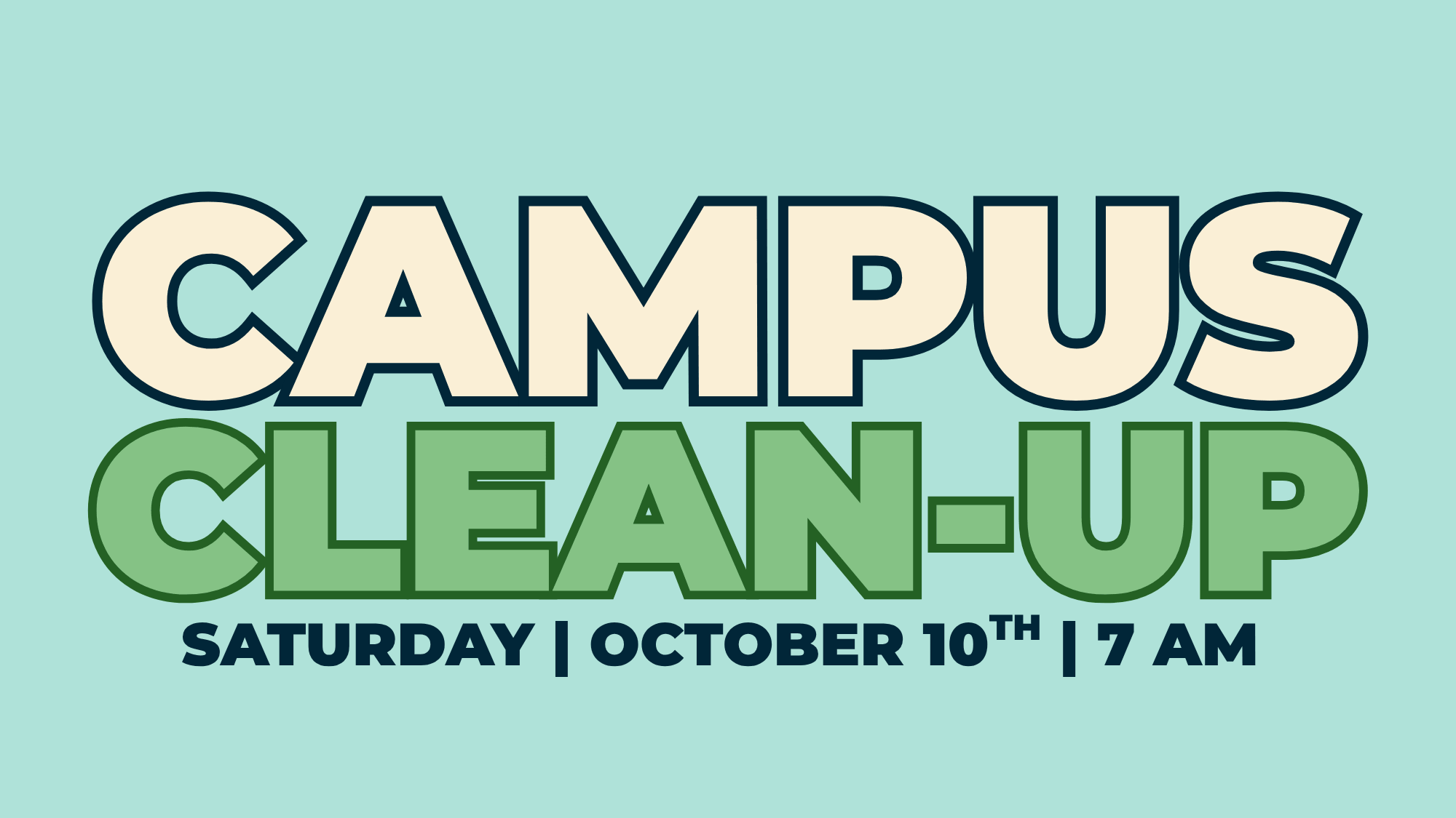Campus Clean Up
