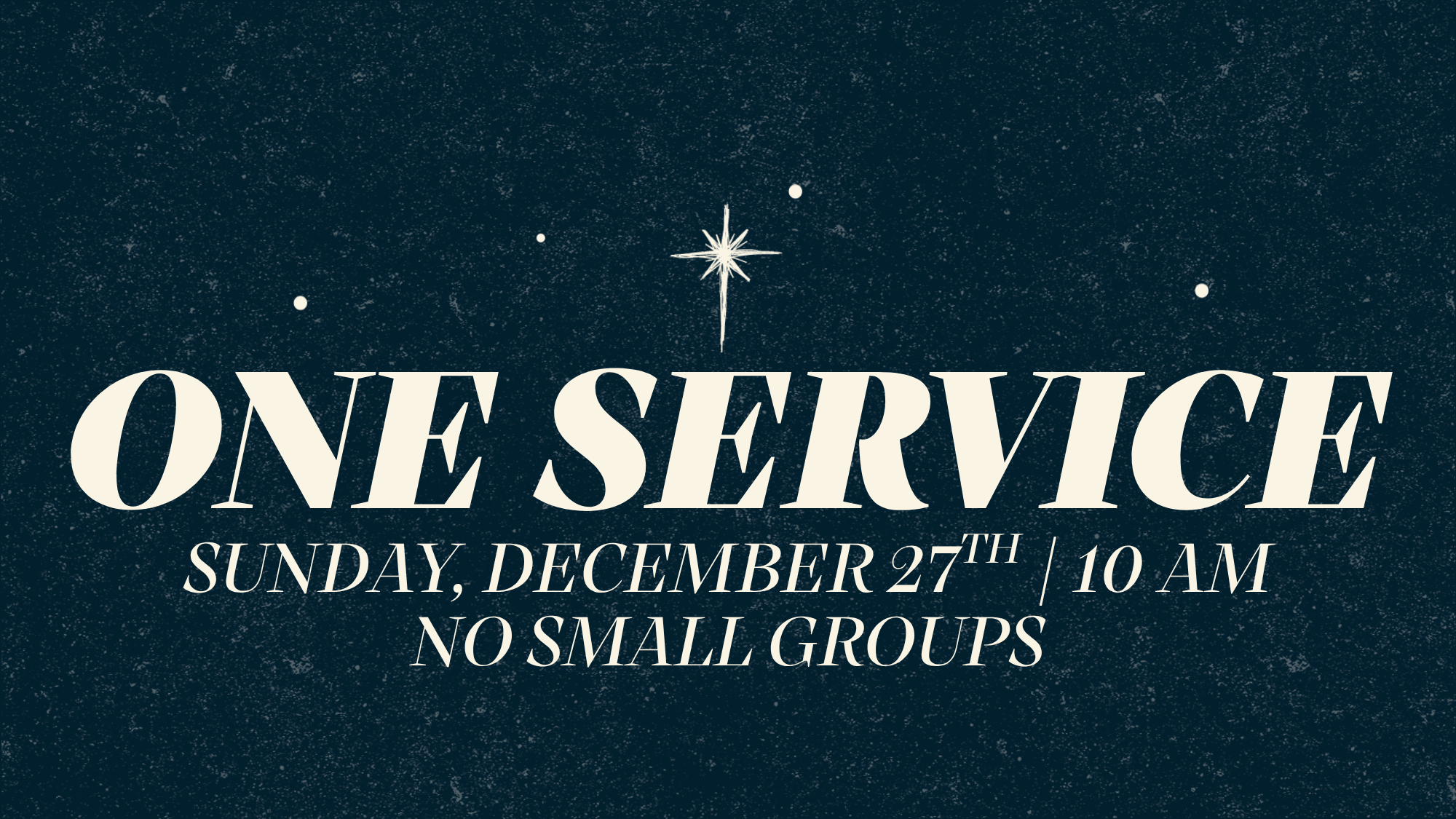 One Combined Service